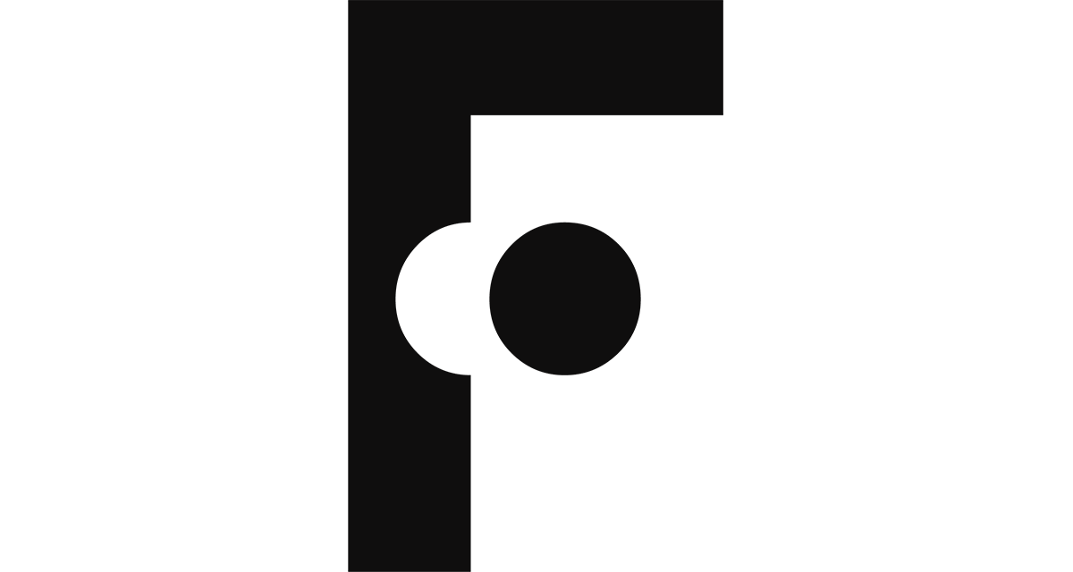 Fabrik logo-musta